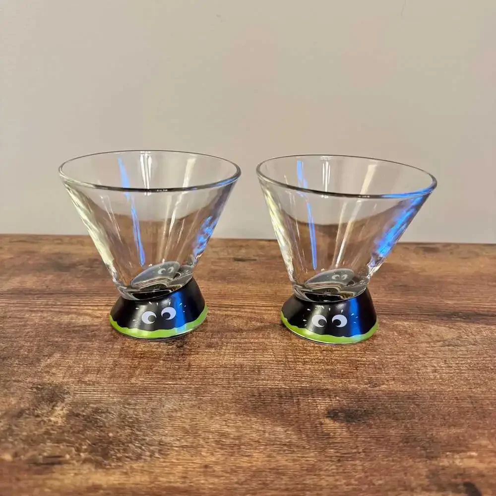 Kleiner Feigling Vodka Fig “Little Coward” Cocktail Glasses -Set of 2